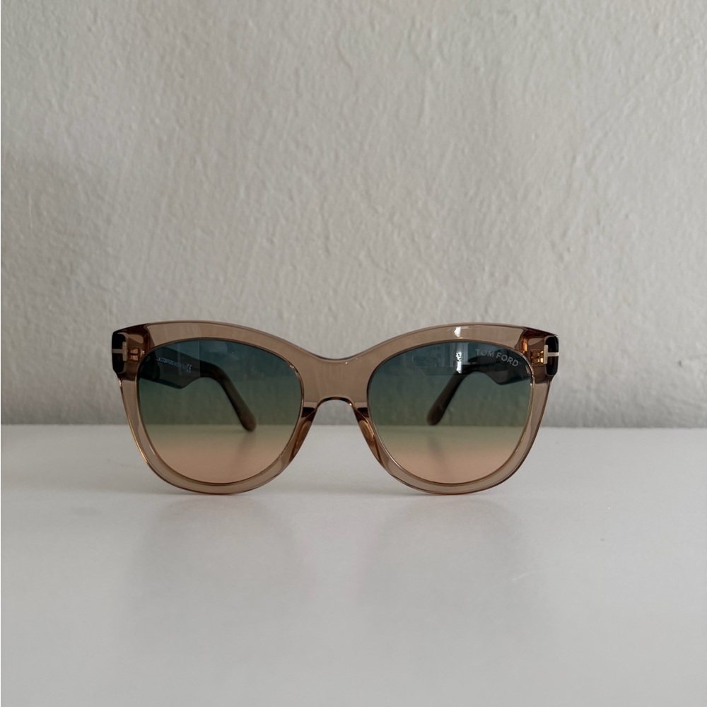 Tom Ford Tan Gradient Sunglasses